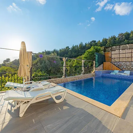 Doga Icinde Havuzlu Lueks Beyaz * Kaş